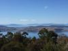View towards Port Arthur from Mt Nelson Signal Station